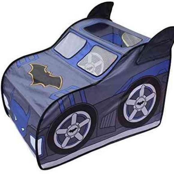 DC Comics Batmobile Pop up Tent Soft 3d Design Toy Batman Hideaway - Picture 11 of 15